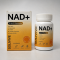 Solivive NAD+ Supplement 5-in-1 Formula – Resveratrol, CoQ10, Turmeric Curcumin & Niacin (B3) – Energy, Cellular Support & Anti-Aging – Non-GMO, Gluten-Free, Vegan Capsules – 60 Count