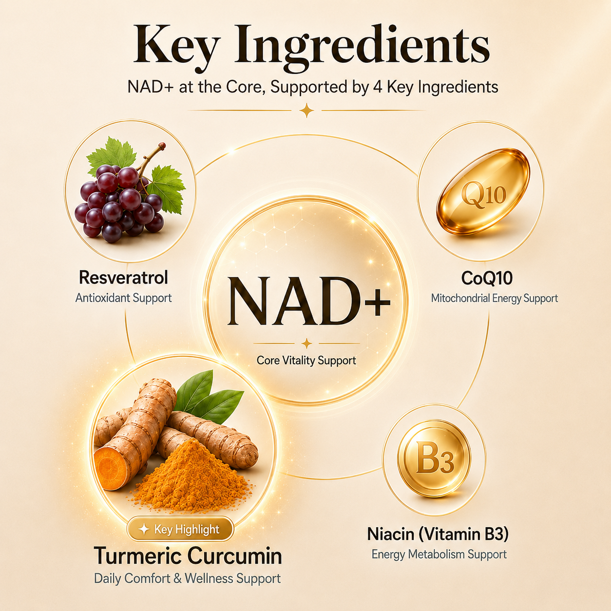 Solivive NAD+ 5-in-1 Formula